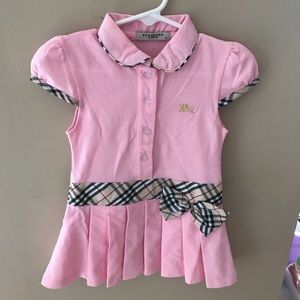 Burberry toddler dress